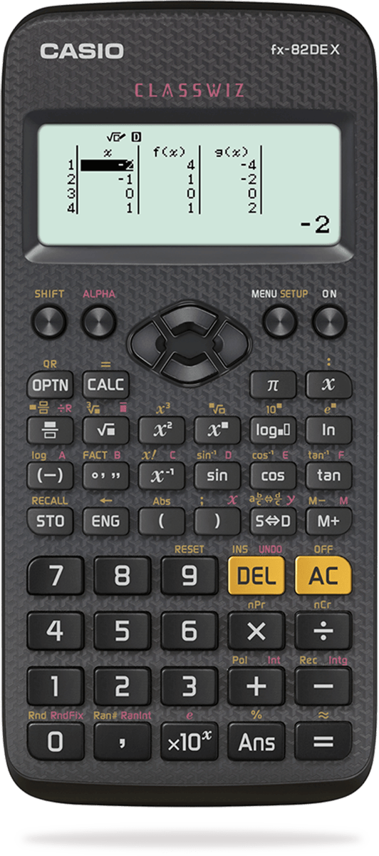 fx-82DE X