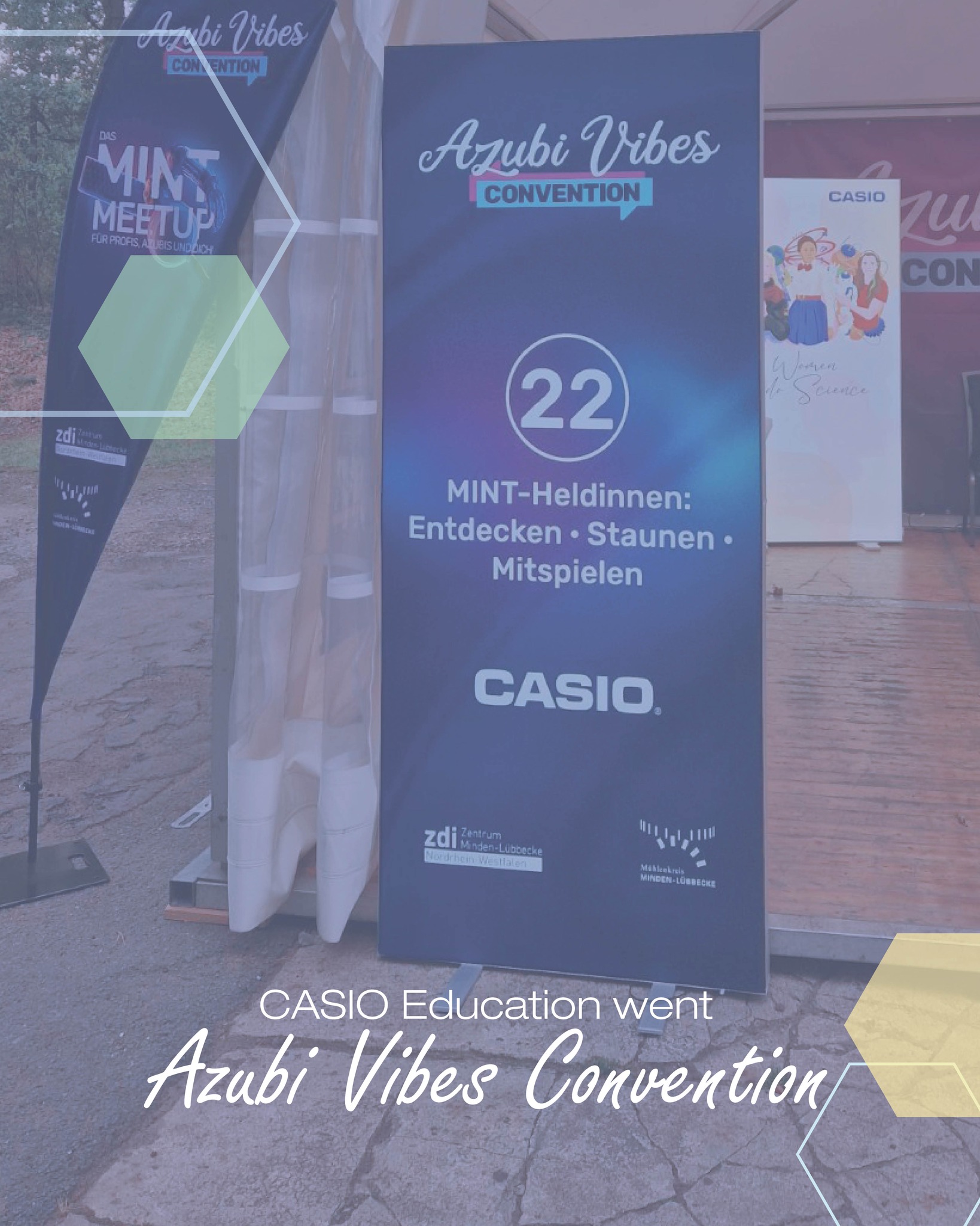 CASIO Education went Azubi Vibes Convention 🚀 

Letzte Woche durften wir unser „Women Do Science“-Projekt auf der Azubi Vibes Convention in Minden-Lübbecke gemeinsam mit dem zdi Minden-Lübbecke @zdimint vorstellen – mit spannenden Workshops für Schüler*innen aus der Region.

Gemeinsam haben wir einen Blick hinter wichtige Erfindungen geworfen und uns gefragt: Wer steckt eigentlich dahinter?
Die Antwort überraschten die Schüler*innen ziemlich oft: Viele Innovationen, die wir heute ganz selbstverständlich im Alltag nutzen, ob im Haushalt, Straßenverkehr oder im Bereich Sicherheit, wurden von Frauen erfunden und sogar patentiert.

Unser Ziel mit „Women Do Science“:
 ✅ Mädchen und junge Frauen für MINT-Berufe begeistern
 ✅ Schüler*innen aller Geschlechter für die Leistungen von Wissenschaftlerinnen sensibilisieren
 ✅ Aufzeigen, welche bedeutenden Beiträge Frauen in der Forschung geleistet haben und bis heute leisten

Wir freuen uns sehr, dass wir unser Pilotprojekt vor Ort live vorstellen und in den direkten Austausch mit den Teilnehmenden gehen konnten!

Und jetzt eine kleine Fragerunde an Euch: Wer hat’s erfunden – Frau oder Mann?

🧮 Der Grafikrechner?
🚘 Der Scheibenwischer?
📧 Die E-Mail?

💬 Schreibt eure Antworten in die Kommentare, wir sind gespannt!

#mint #bildung #azubivibes #womendoscience #schule #casioeducation #empowerment #girlsinmint