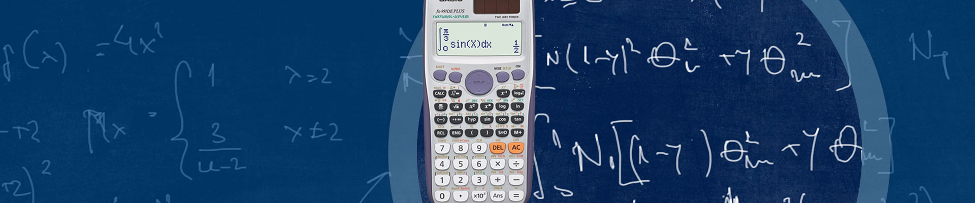 FX-991DE Plus – Kom­plizierte Formeln einfach visualisiert