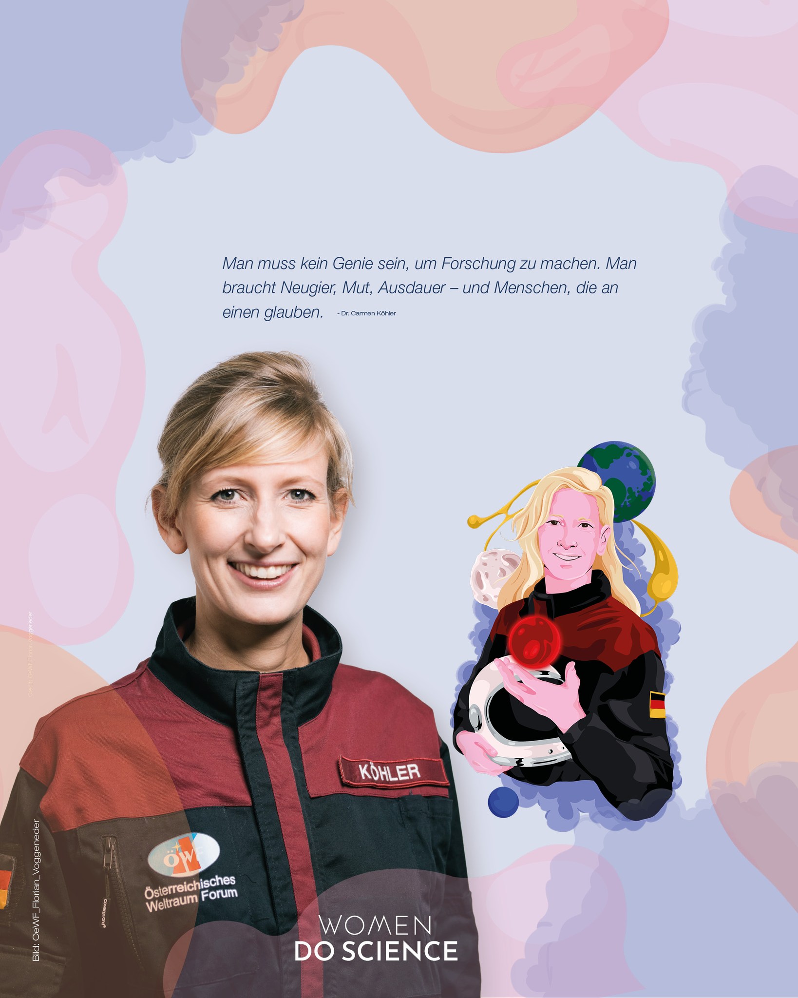 "Man muss kein Genie sein, um Forschung zu machen. Man brauch Neugier, Mut, Ausdauer - und Menschen, die an einen glauben."

Bist Du auch Neugierige, mutig und hast Ausdauer? Dann geh Deinen Weg in MINT! Wie Carmen, sie war ebenfalls mutig und neugierig. Heute ist sie Physikerin und Analog-Astronautin!

#womendscience #casioeductaion #astronaut #physics #mint #stem #girlpower