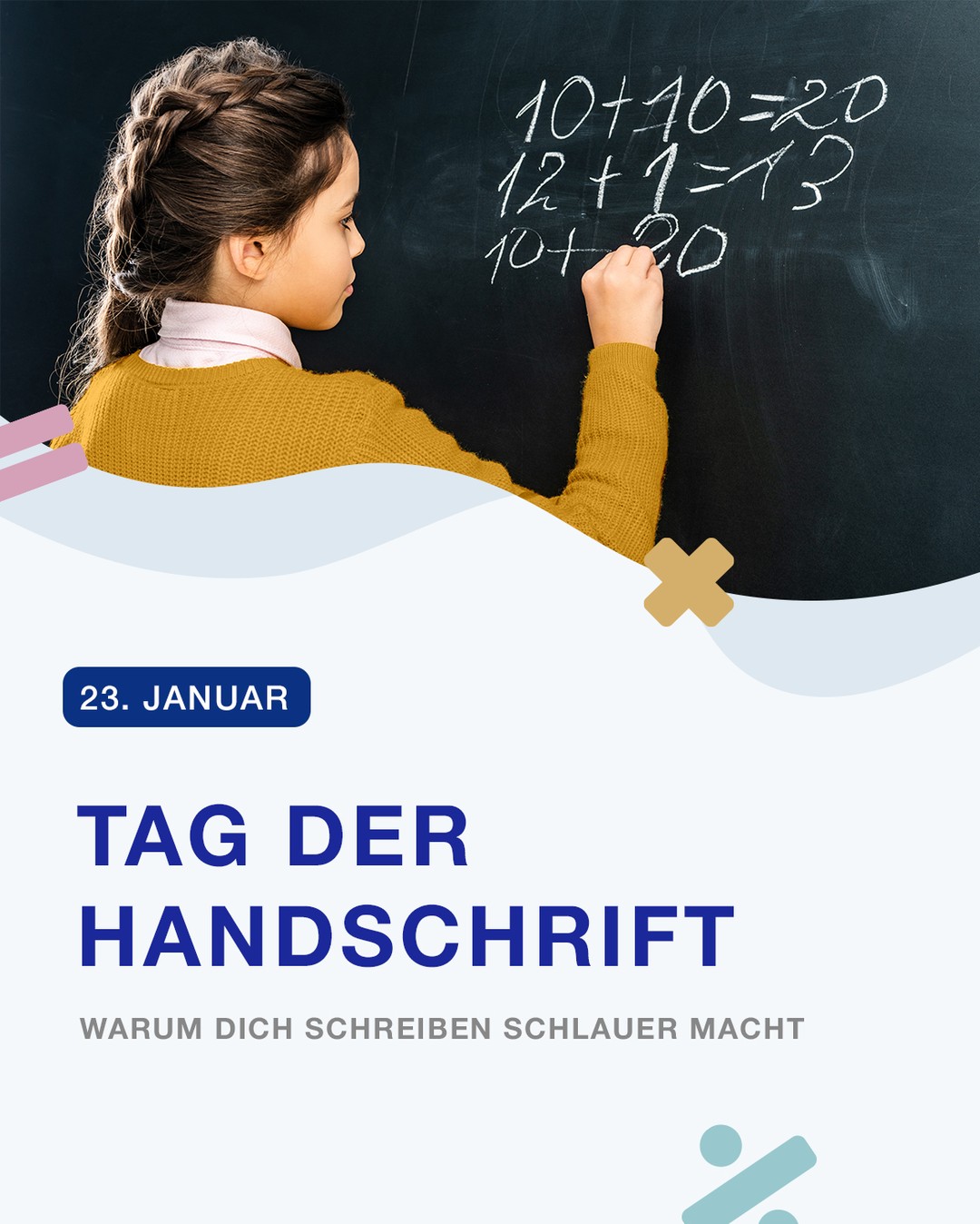 Zum Tag der Handschrift
Schreiben ist mehr als nur Notieren – es ist Denken auf Papier.
Ob im Unterricht, in der Uni oder beim Lernen zu Hause:
Handschriftliches Aufschreiben hilft dir, Zusammenhänge zu verstehen, Wissen zu behalten und logisch zu denken 🧠📐

Gerade in Mathe gilt:
🧮 Die Lösung ist wichtig – der Rechenweg zeigt, ob du es wirklich verstanden hast.
✨ Handschrift + Rechenweg = echte Lernpower

#TagDerHandschrift #LernenMitVerstand #MatheLernen #Rechenweg #Handschrift #Naturwissenschaften #Physik #Chemie #Schule #Uni #CASIO