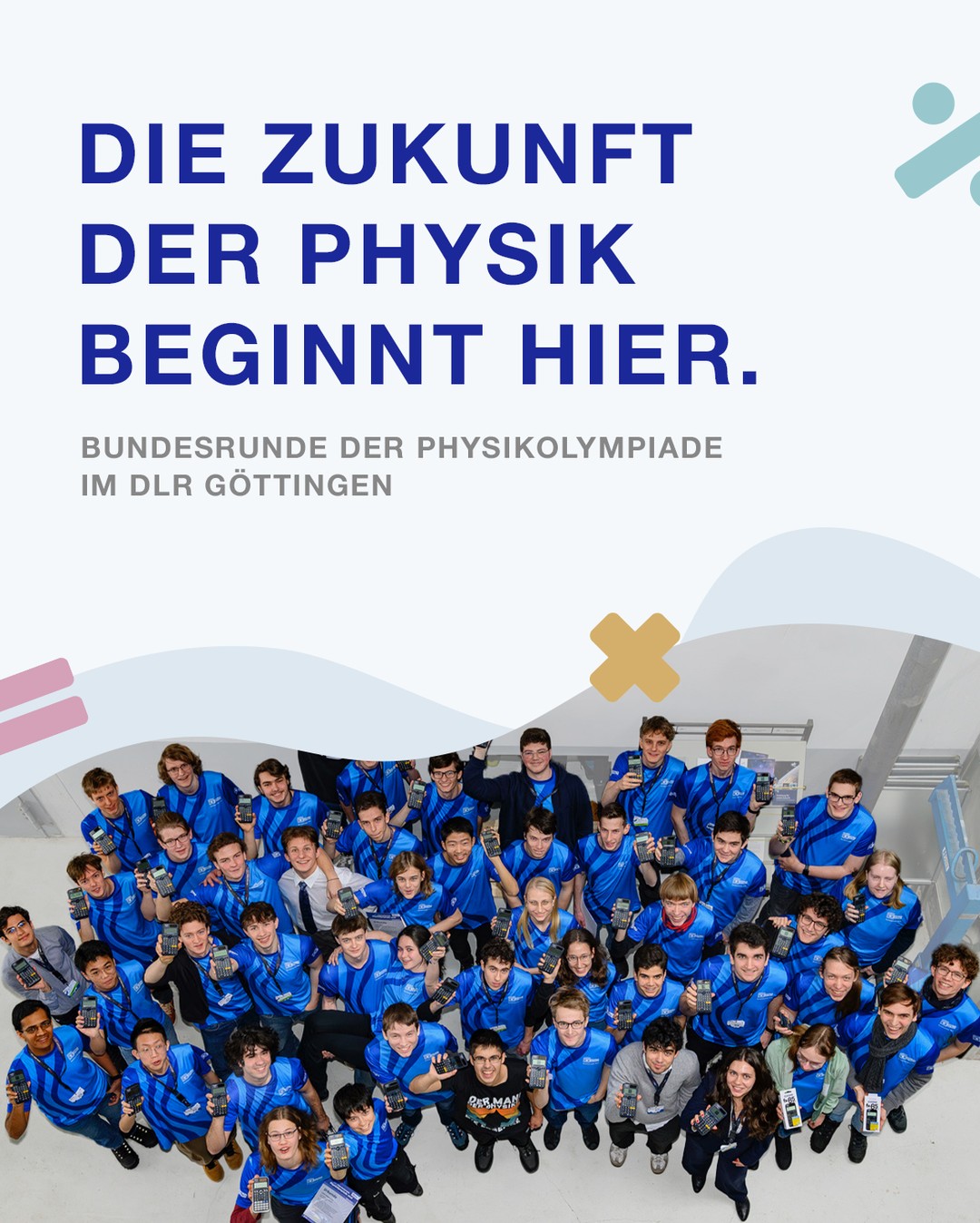 Eine Woche voller anspruchsvoller Aufgaben, spannender Einblicke in die Forschung und beeindruckender Leistungen: In Göttingen haben 50 junge Talente bei der Bundesrunde der PhysikOlympiade ihr Können unter Beweis gestellt. 🔬✨
In anspruchsvollen Klausuren und vielseitigen Aufgaben von Flugzeugreifen über die Lebensdauer von Sternen bis hin zu Experimenten mit Seifenblasen zeigten die Nachwuchstalente ihr beeindruckendes Wissen. Neben dem Wettbewerb erhielten sie Einblicke in aktuelle Forschung, vertieften ihre Problemlösefähigkeiten in Seminaren und tauschten sich intensiv untereinander aus.
Wir gratulieren allen Teilnehmenden herzlich und freuen uns, sie mit einem CASIO Taschenrechner auf ihrem weiteren Weg begleiten zu dürfen. Die Förderung junger Wissenschaftstalente liegt uns besonders am Herzen. 💙

#CASIO #PhysikOlympiade #MINT #Nachwuchsförderung