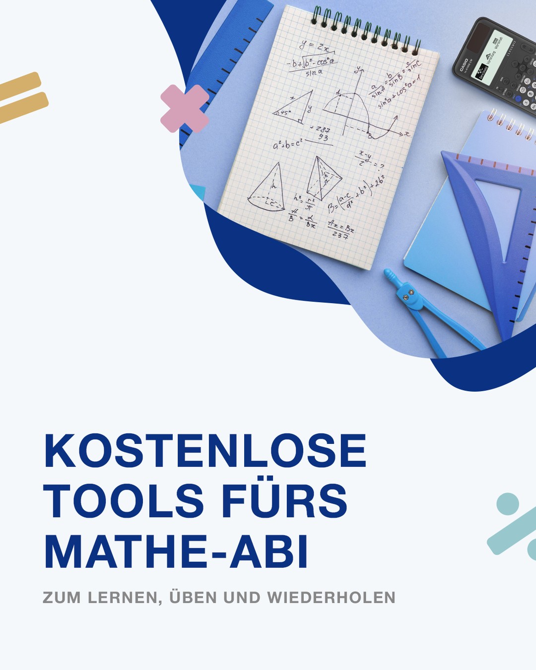 Mathe-Abi? Diese 3 kostenlosen Tools helfen beim Lernen & Üben
1️⃣ Alte Abiturprüfungen mit Lösungen
2️⃣ Lernvideos & Aufgaben: @ilir_rechnet_das
3️⃣ Casio Education Lernplattform – Materialien für Lehrkräfte für Abi-relevante Themen:
https://www.casio-education.de/casio-education-plattform/
💡 Tipp: Kombiniere die Tools für maximale Vorbereitung!
Welche Tools kennst du noch?
#MatheAbi #Abi2026 #AbiVorbereitung #MatheLernen #LernTipps #CasioEducation #LernenLeichtGemacht #CASIO #Education