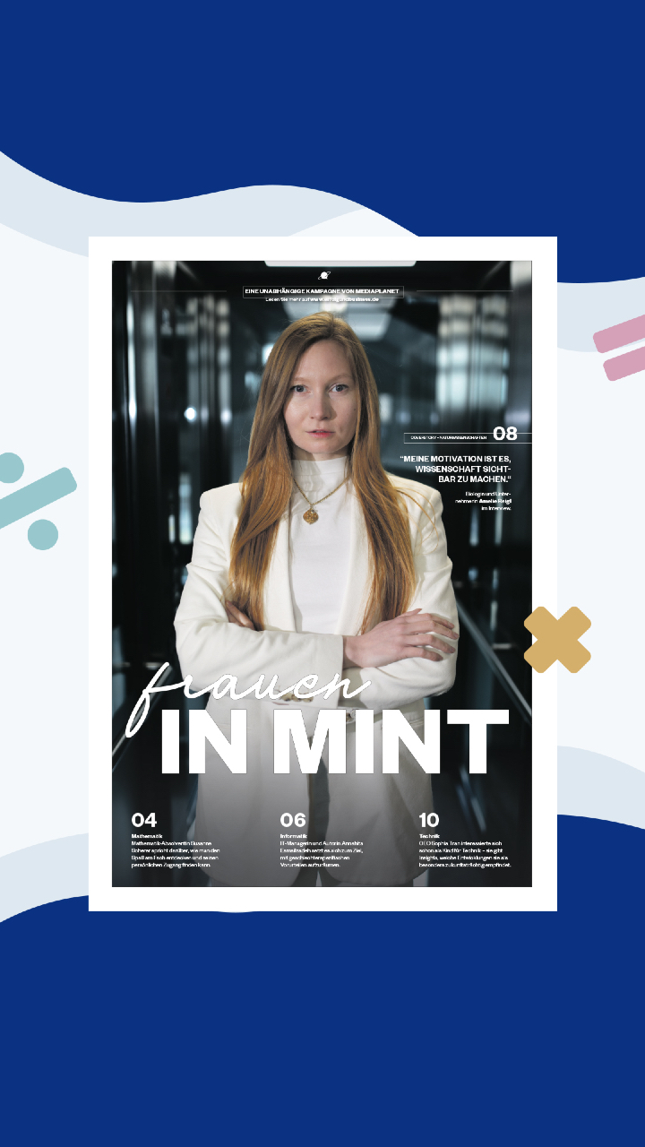 Wir freuen uns sehr: Women do Science ist in der @mediaplanet_germany Ausgabe „Frauen in MINT“ erschienen.
Mehr Sichtbarkeit für Frauen in der Wissenschaft. Mehr Vorbilder, die Mut machen. Mehr Inspiration für Mädchen und junge Frauen, ihren eigenen Weg im MINT Bereich zu gehen 💜
Im Artikel liest du, wie wir mit Women do Science Brücken zwischen Schule und Wissenschaft bauen, warum starke Vorbilder so wichtig sind und wie wir gemeinsam Klischees aufbrechen.
👉 Lies den Online Artikel:
https://www.erfolgundbusiness.de/karriere-in-mint/mehr-vielfalt-in-mint-weil-vorbilder-mut-machen/
👉 Oder stöbere durch die ganze Ausgabe „Frauen in MINT“:
https://issuu.com/mediaplanet-germany/docs/frauen_in_mint
#WomenDoScience #MINT #Vorbilder #FrauenInMINT #STEM