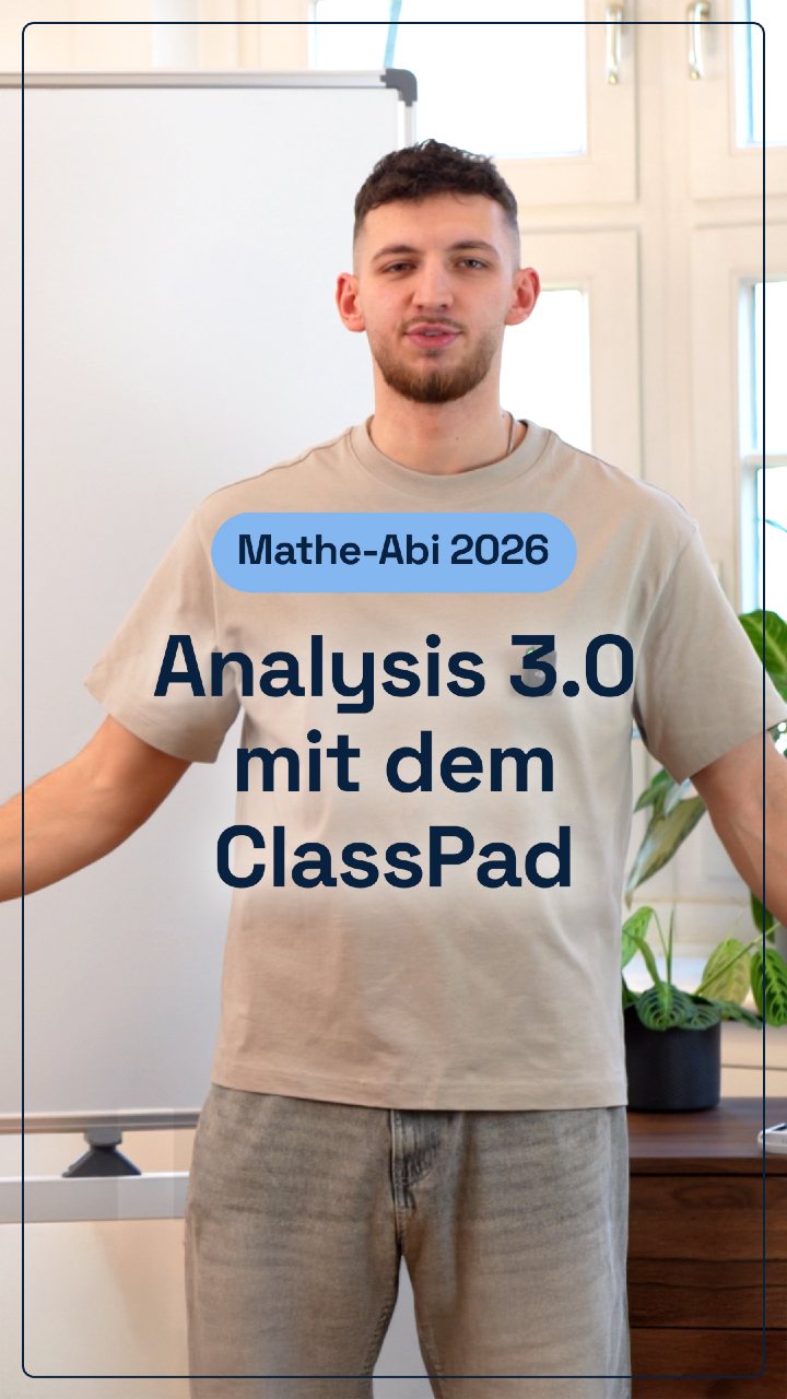 Klingt nach Physik – ist aber Analysis fürs Abi 🌊

Hier siehst du nur einen Teil davon. Wenn du wissen willst, wie die Aufgabe komplett gelöst wird, schau bei @ilirrechnetdas auf YouTube vorbei. 📺

Mit passendem Dokument zum Nachrechnen. 📝

Link in der Bio. ⬆️

#ilirsMatheAbiVorbereitung #analysis #matheabi #abi2026 #mathelernen
