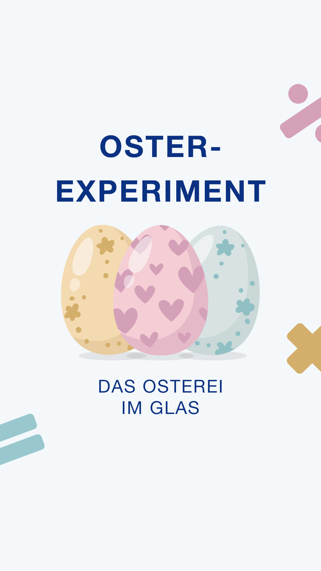 Dieses Ei passt niemals in das Gefäß. Oder doch?🥚✨

Ein Streichholz, etwas Physik und plötzlich landet das Ei im Gefäß, ohne dass du es berührst und ohne dass es kaputt geht.
Weißt du wie das Ei wieder rauskommt? Schreib es uns in die Kommentare.

#Osterexperiment #Physik #MINT #Experiment