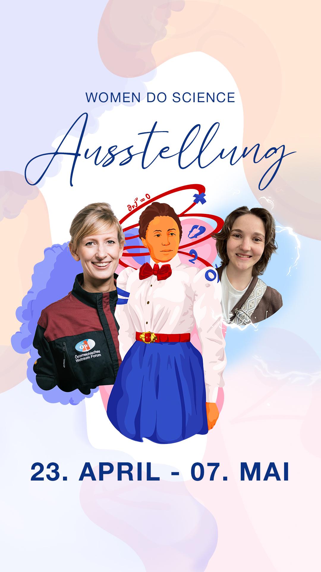 Morgen startet die Women do Science Ausstellung in Siegen 🚀

Und direkt zum Auftakt hast du die besondere Chance, echte Wissenschaftlerinnen persönlich zu treffen.

👉 Nur am 23. April (10:00 - 12:30 Uhr) vor Ort:
Ida Hülsbusch und Dr. Carmen Köhler
Sie geben dir Einblicke in ihren Weg, ihren Alltag und beantworten deine Fragen

✨ Danach kannst du die Ausstellung noch bis zum 07. Mai besuchen und MINT selbst entdecken
📍 Emmy Noether Campus, Raum ENC-D 114
⏰ täglich 7 bis 18 Uhr

Komm vorbei, wir freuen uns auf dich!

#WomenDoScience #MINT #Wissenschaft #Studium #Schule