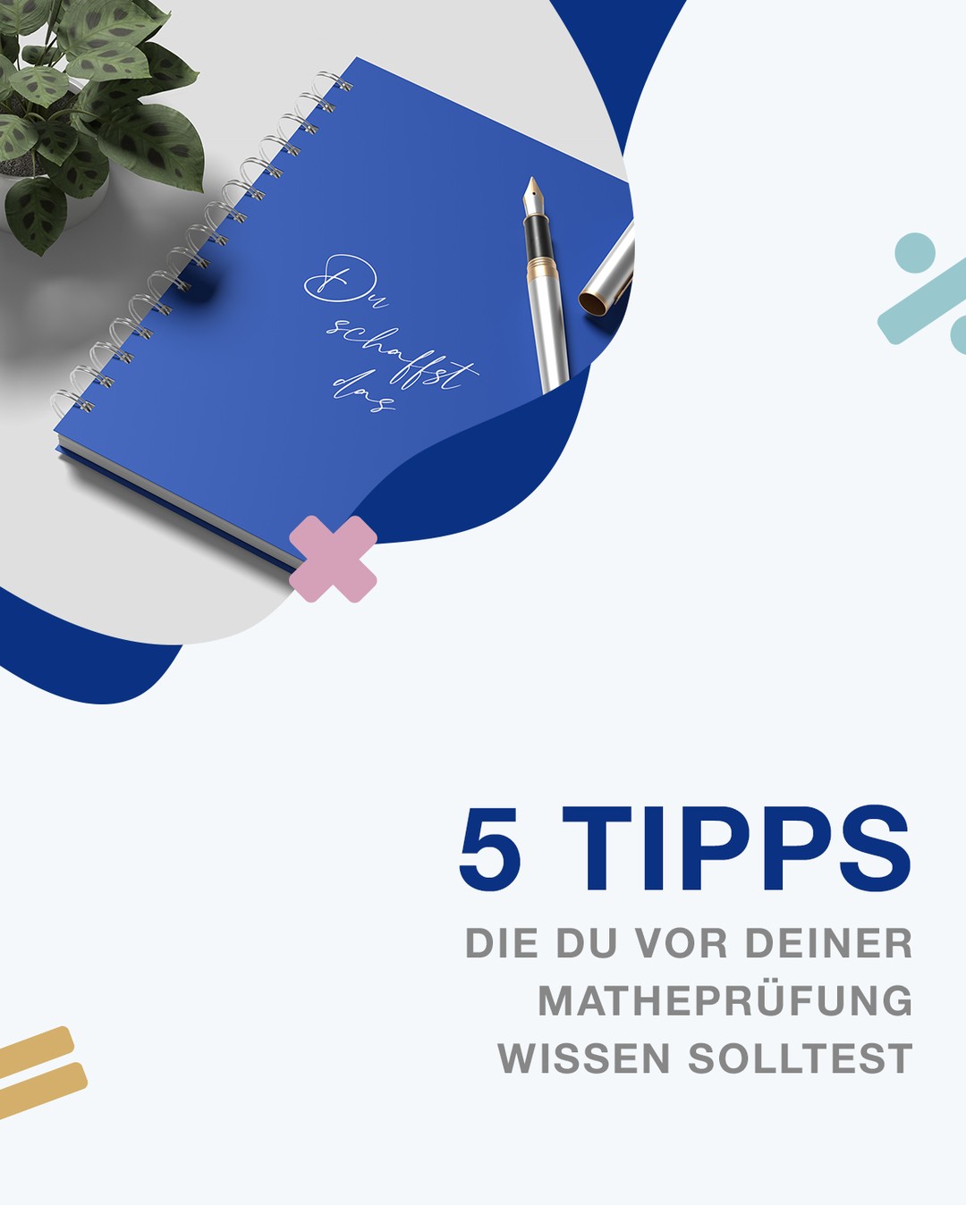 Mit diesen 5 Tipps gehst du sicherer in die Matheprüfung 💪

Oft sind es nicht die schweren Aufgaben, sondern kleine Fehler, die Punkte kosten.

1. Starte mit den Aufgaben, bei denen du dir sicher bist.
2. Lies die Aufgabenstellung richtig und achte auf die Operatoren.
3.. Schreibe deine Rechenschritte sauber auf
4. Kontrolliere dein Ergebnis kurz - Einheiten, Vorzeichen, Größenordnung
5. Nutze deinen Taschenrechner richtig - Klammern, Speicher, Funktionen 

Speicher dir den Post für deine nächste Prüfung 📌

#mathe #prüfung #lernen #schultipps #casio