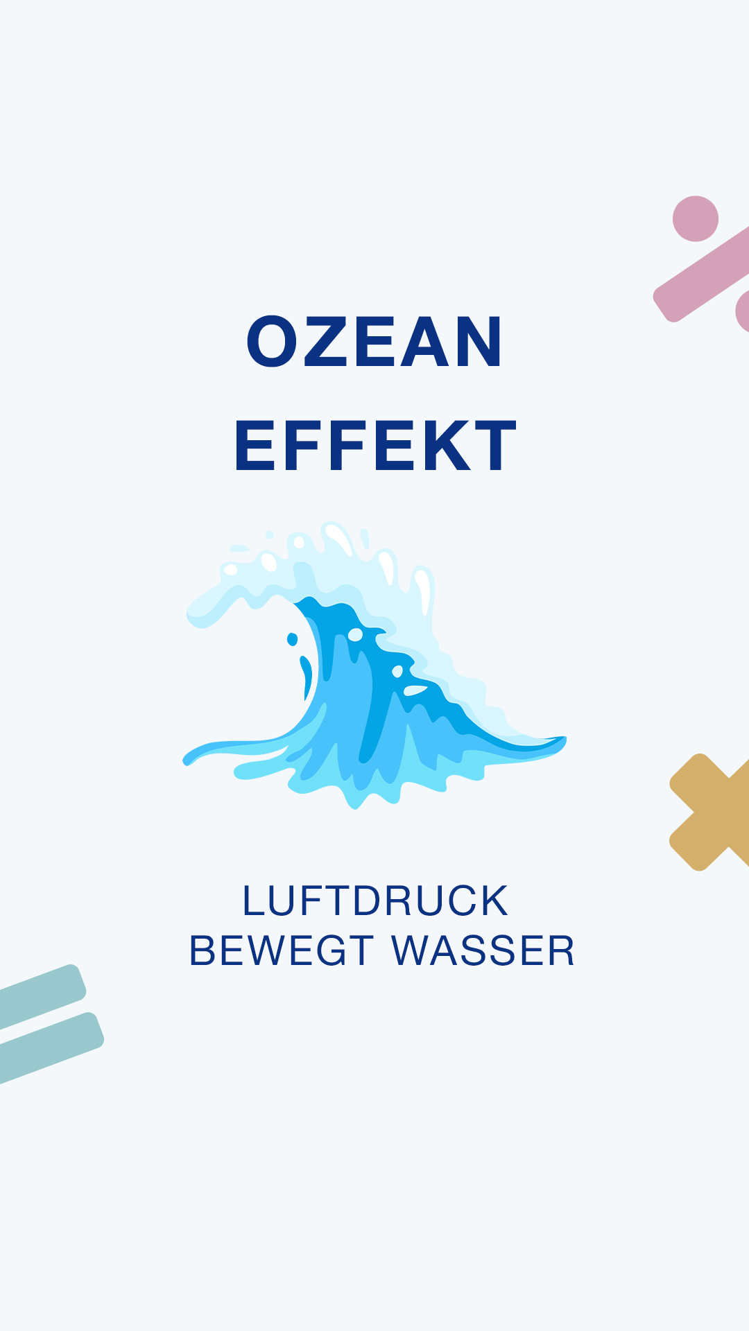 Wusstest du, dass unsere Ozeane etwa die Hälfte des Sauerstoffs produzieren, den wir atmen? 
Mit diesem Experiment zeigen wir, wie wichtig Sauerstoff für unsere Ozeane ist 🌊

Durch das Abkühlen von Luft und Raumduft entsteht ein Unterdruck, der das Wasser ins Glas zieht.
Ohne Raumduft oder Parfum wird das Wasser langsamer ins Glas gezogen, dann kannst du es genauer beobachten.

Tipp: Am besten führst du das Experiment im Bad oder einem anderen gut belüfteten Raum durch.

🌍 Gesunde Ozeane sind lebenswichtig für unseren Planeten und für die Luft, die wir täglich atmen.

💬 Hättest du gedacht, dass die Ozeane so viel Sauerstoff für unseren Planeten produzieren? Schreib es uns in die Kommentare!

#WelttagDerOzeane  #Meeresschutz #Nachhaltigkeit #Experiment #Science
