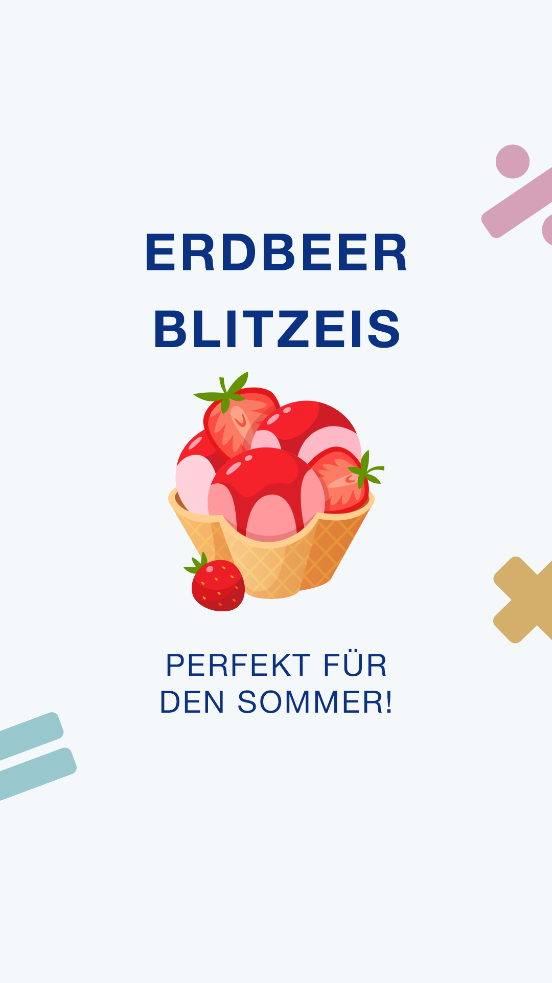 🍓 Eis selber machen? Ganz einfach!

Dieses cremige Erdbeereis besteht aus nur zwei Zutaten: Jogurt und Erdbeeren!

💡 Tipp: Wer es süßer mag, kann noch etwas Zucker hinzufügen.

Perfekt für den Sommerstart und in wenigen Minuten vorbereitet. 

Speicher dir das Rezept für den nächsten sonnigen Tag!
#Sommerstart #Erdbeereis #Rezept #Sommer #Food