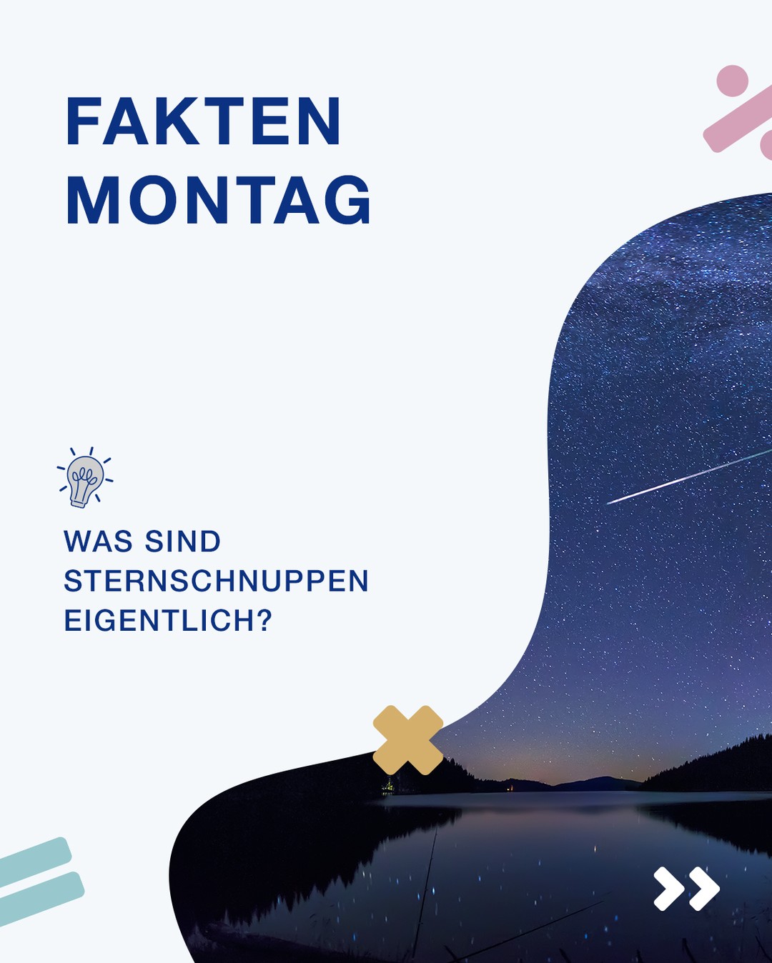 Wann hast du zuletzt eine Sternschnuppe am Nachthimmel gesehen? ✨

#CASIOEducation #Sternschnuppen #Astronomie #Naturwissenschaft