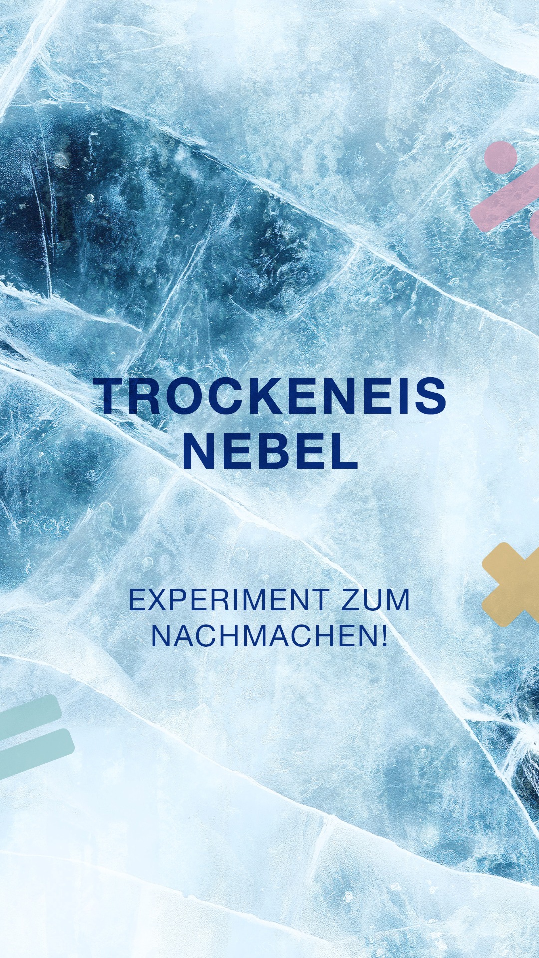 Trockeneis + heißes Wasser = Nebelwolke ☁️🧪
So geht es: Gib vorsichtig ein paar kleine Stücke Trockeneis in eine Schale mit warmen Wasser und schon entsteht ein dichter Nebel.

Warum? Trockeneis besteht aus festem CO₂ und wird bei Wärme direkt gasförmig, ohne vorher zu schmelzen.

Dieser Vorgang heißt Sublimation. Das extrem kalte CO₂ kühlt die feuchte Luft ab.

Dabei entstehen winzige Wassertröpfchen, die wir als weißen Nebel sehen.

💡 Trockeneis bekommst du bei speziellen Händler*innen und manchmal auch in kleineren Mengen bei Märkten oder Fischtheken, die es zur Kühlung verwenden. Am besten vorher nachfragen.

⚠️ Wichtig: Trockeneis ist extrem kalt. Nicht mit bloßen Händen anfassen und nur in gut belüfteten Räumen verwenden.

Habt ihr schon mal etwas mit Trockeneis ausprobiert? 

#Trockeneis #Experiment #Chemie #MINT #Wissenschaft