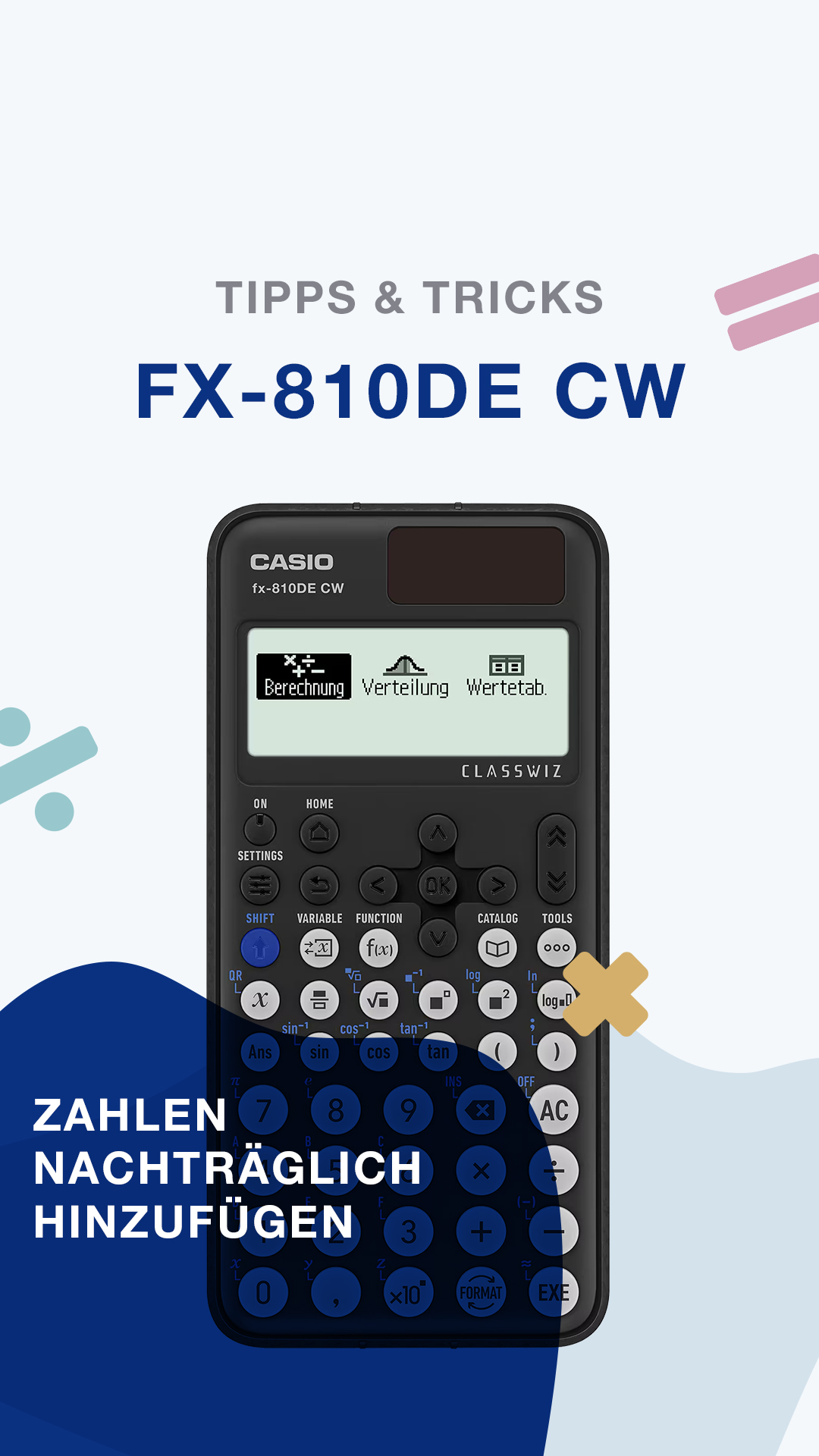 Noch eine Zahl zur Rechnung hinzufügen? 👀
Mit Ans kannst du dein letztes Ergebnis direkt weiterverwenden und deine Rechnung ganz einfach ergänzen. ✨

Wusstest du schon, dass das geht?

#MatheTipps #Taschenrechner #MatheHack #Schule #CASIO